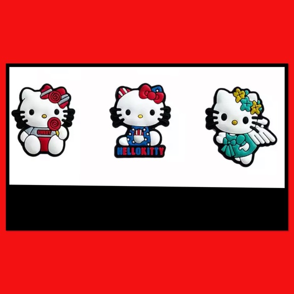 ❣️New❣️Hello Kitty Shoe/ Backpack Charms❣️ - Picture 12 of 14